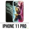 Funda para iPhone 11 Pro - Dragon Ball Black Goku Cartoon