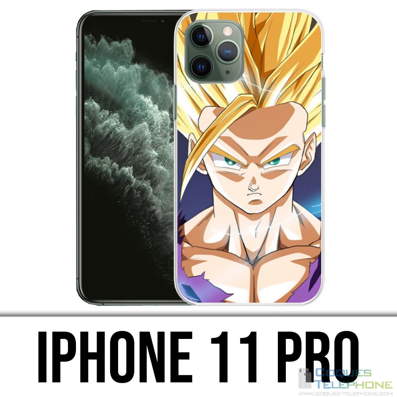 Coque iPhone 11 PRO - Dragon Ball Gohan Super Saiyan 2