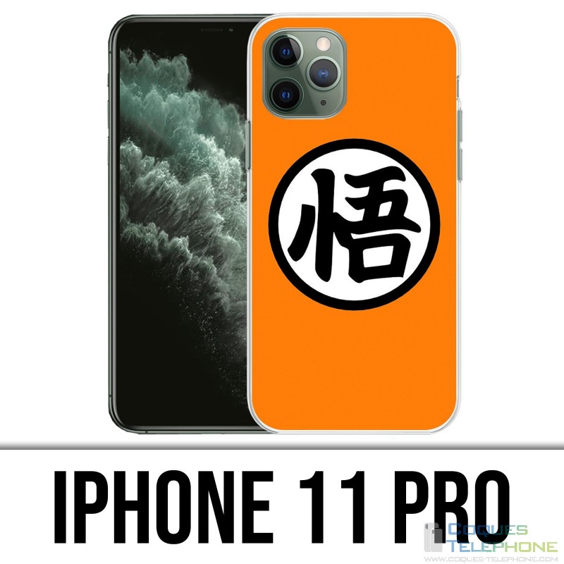 Custodia per iPhone 11 Pro - Logo Dragon Ball Goku