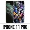 Coque iPhone 11 PRO - Dragon Ball Goku Vs Beerus