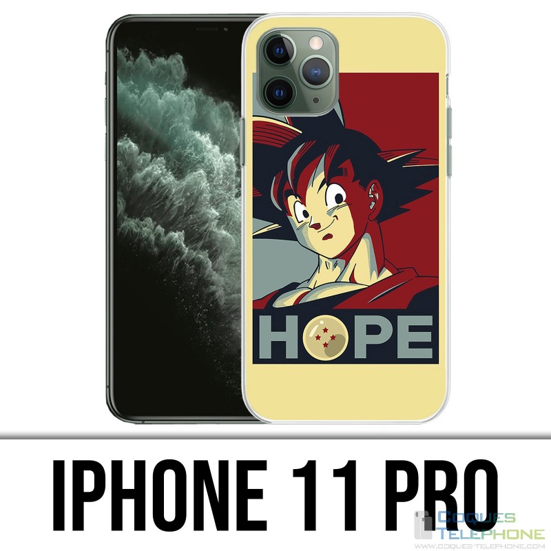 Coque iPhone 11 PRO - Dragon Ball Hope Goku