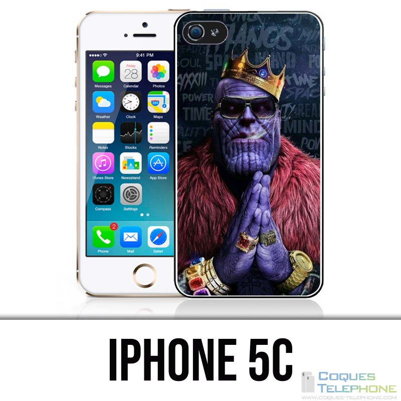 Custodia per iPhone 5C - Avengers Thanos King