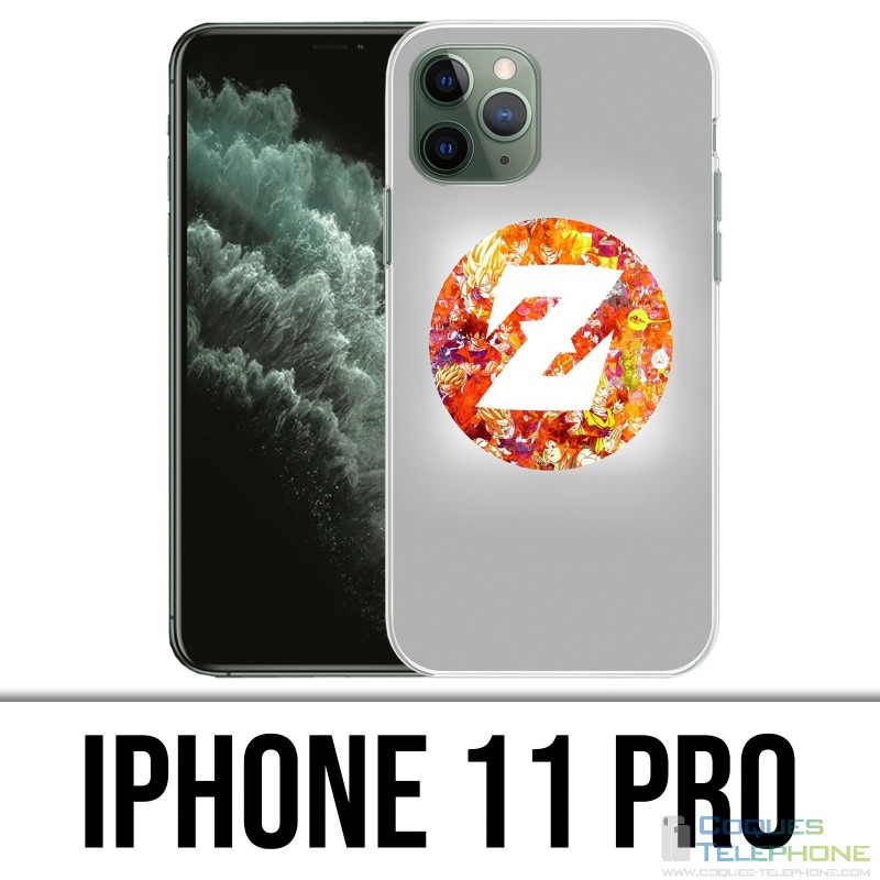 Custodia per iPhone 11 Pro - Logo Dragon Ball Z.