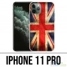Coque iPhone 11 Pro - Drapeau Uk Vintage