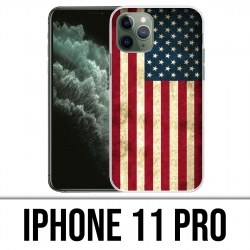 Funda para iPhone 11 Pro - Bandera de Estados Unidos