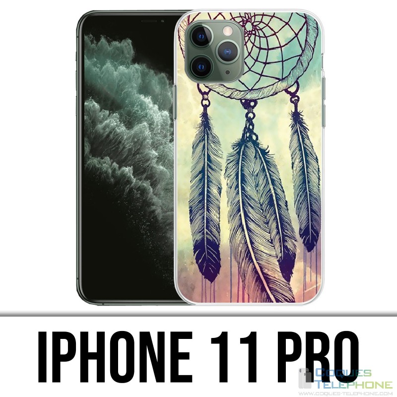IPhone 11 Pro Hülle - Dreamcatcher Feathers