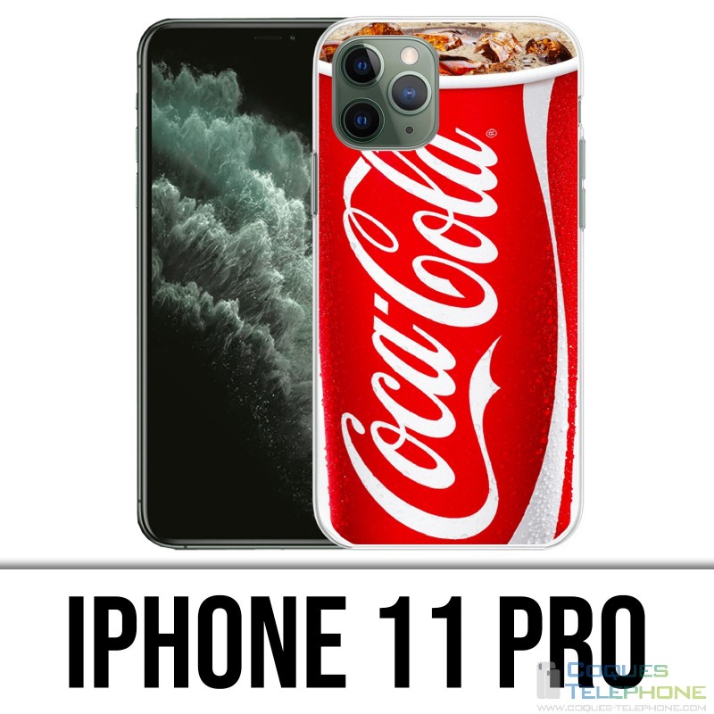 Funda para iPhone 11 Pro - Comida rápida Coca Cola