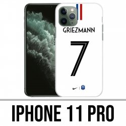 Coque iPhone 11 PRO - Football France Maillot Griezmann