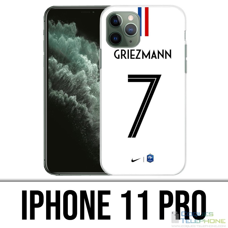 Custodia IPhone 11 Pro - maglia calcio France Griezmann