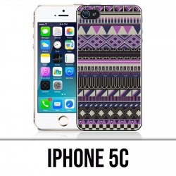 Coque iPhone 5C - Azteque Violet