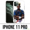 Custodia IPhone 11 Pro - Soccer France Pogba Drawing
