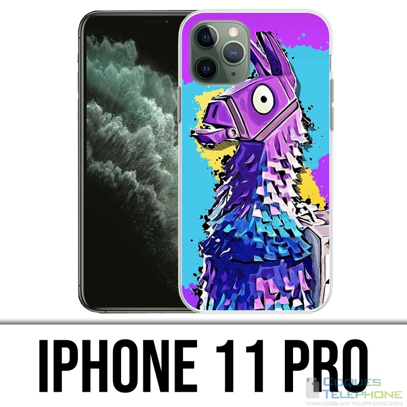 Custodia per iPhone 11 Pro - Fortnite Lama