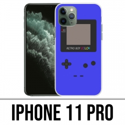 Funda para iPhone 11 Pro - Game Boy Color Azul
