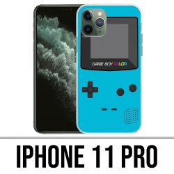 Coque iPhone 11 PRO - Game Boy Color Turquoise