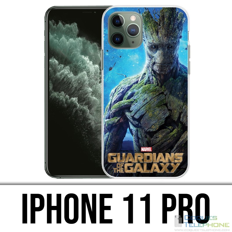 Funda para iPhone 11 Pro - Guardianes de la galaxia cohete