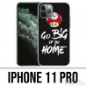 Funda para iPhone 11 Pro - Vuélvete grande o ve a casa culturismo