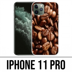 Coque iPhone 11 Pro - Grains Café