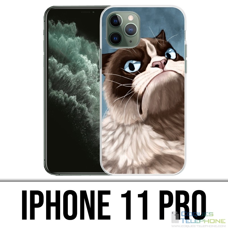 Funda para iPhone 11 Pro - Grumpy Cat