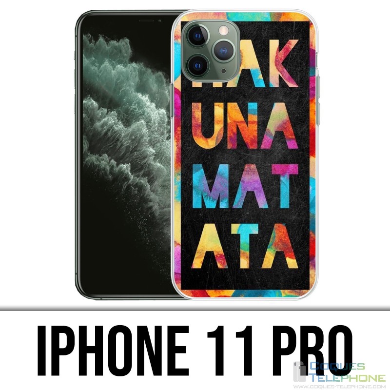 Coque iPhone 11 PRO - Hakuna Mattata