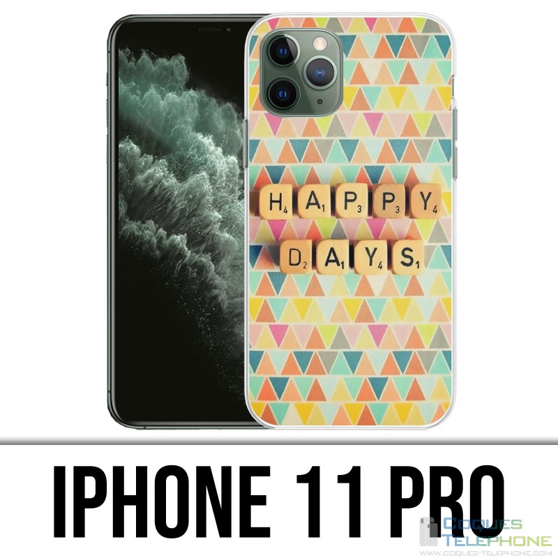 Custodia per iPhone 11 Pro - Happy Days
