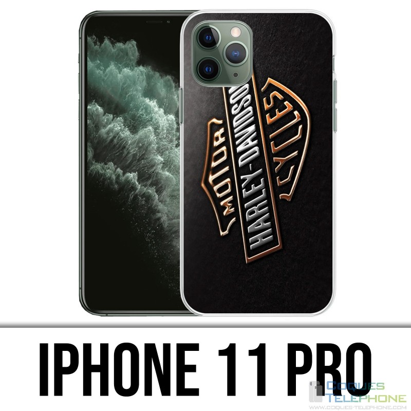 Coque iPhone 11 PRO - Harley Davidson Logo