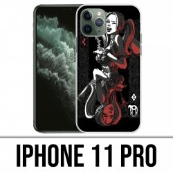 IPhone 11 Pro Hülle - Harley Queen Karte