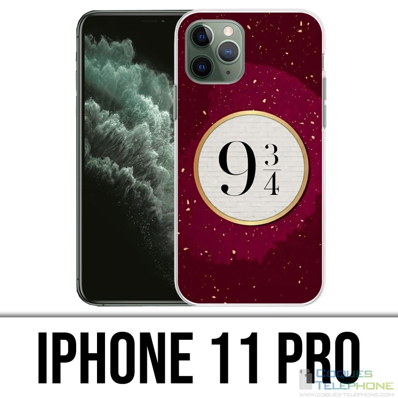 Coque iPhone 11 PRO - Harry Potter Voie 9 3 4