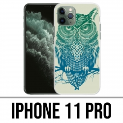 IPhone 11 Pro Fall - abstrakte Eule