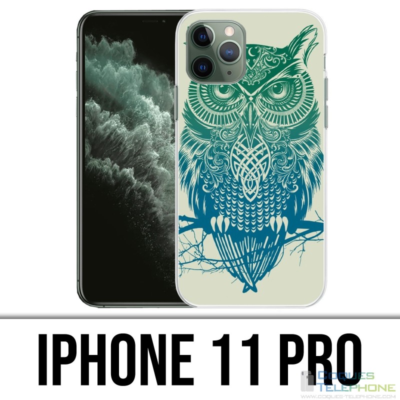 IPhone 11 Pro Case - Abstract Owl