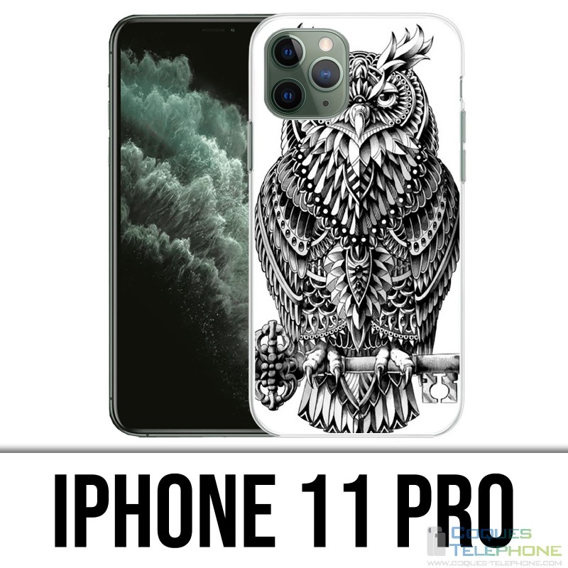 IPhone 11 Pro Hülle - Owl Azteque