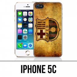 Coque iPhone 5C - Barcelone Vintage Football