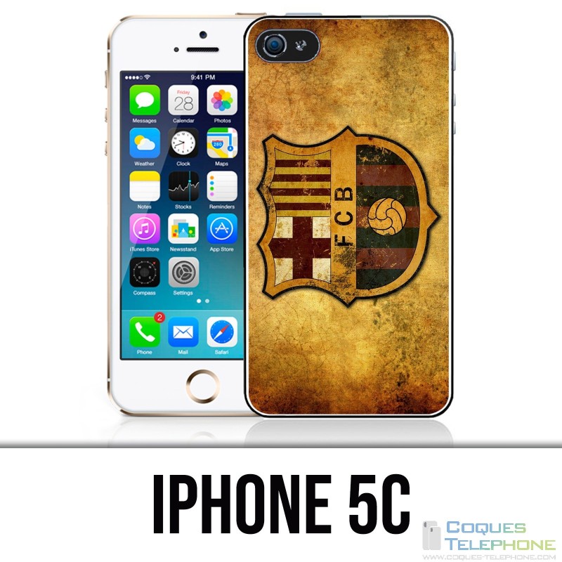 IPhone 5C Case - Barcelona Vintage Football