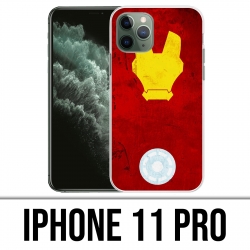 Coque iPhone 11 PRO - Iron Man Art Design