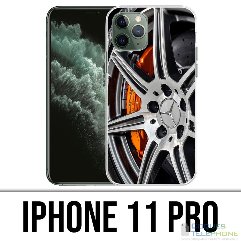 Custodia per iPhone 11 Pro: volante Mercedes Amg