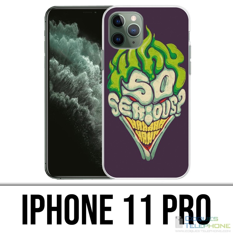 Funda para iPhone 11 Pro - Joker Tan serio