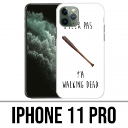 Coque iPhone 11 PRO - Jpeux Pas Walking Dead