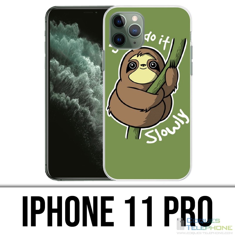 Funda para iPhone 11 Pro - Solo hazlo lentamente