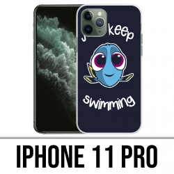 Coque iPhone 11 PRO - Just Keep Swimming