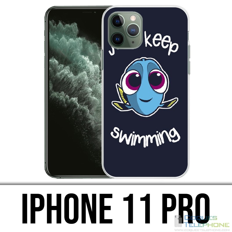 Funda para iPhone 11 Pro: solo sigue nadando