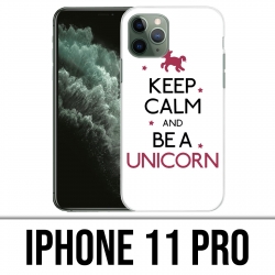 Funda iPhone 11 - Keep Calm Unicorn Unicorn