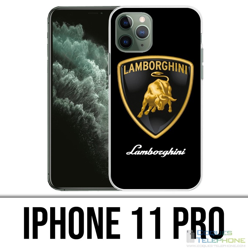 Custodia per iPhone 11 Pro - Logo Lamborghini
