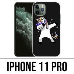 Coque iPhone 11 PRO - Licorne Dab