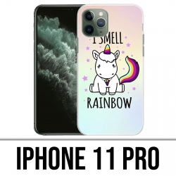 IPhone 11 Pro Hülle - Unicorn I Smell Raimbow