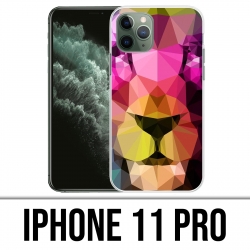 Coque iPhone iPhone 11 PRO - Lion Geometrique