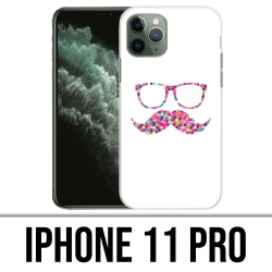 Funda para iPhone 11 Pro - Gafas de sol con bigote