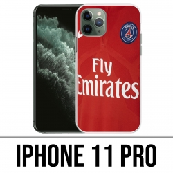 Coque iPhone 11 PRO - Maillot Rouge Psg
