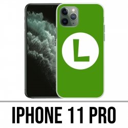 Funda para iPhone 11 Pro - Mario Logo Luigi