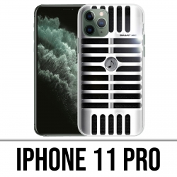 Funda para iPhone 11 Pro - Micrófono vintage