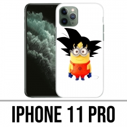Coque iPhone 11 PRO - Minion Goku