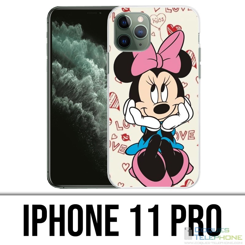 Funda para iPhone 11 Pro - Minnie Love